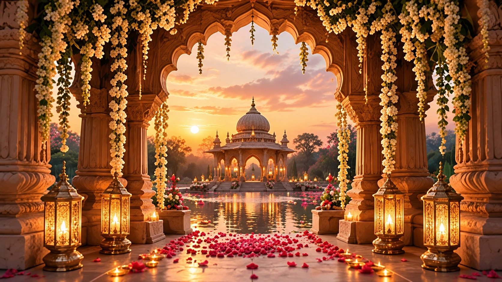 Cinematic Celebration interactive digital wedding invitation